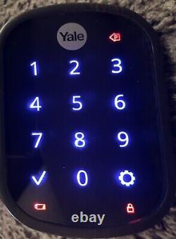 Yale Assure Lock Touchscreen Smart Deadbolt Black YRD256