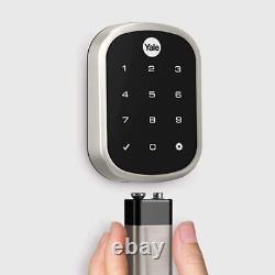 Yale Assure YRD256-NR-619 SL Key Free Touchscreen Deadbolt Lock Satin Nikel