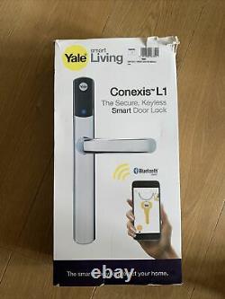 Yale Conexis L1 Keyless Bluetooth Smart Door Lock In Chrome Brand New Sealed