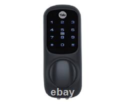 Yale Keyless Connected Smart Lock Black YD-01-CON-BL