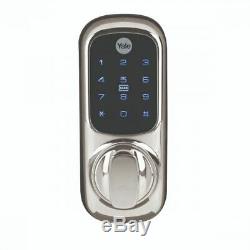 Yale Keyless Connected Touch Screen Smart Door Lock CHROME RFID PIN CODE