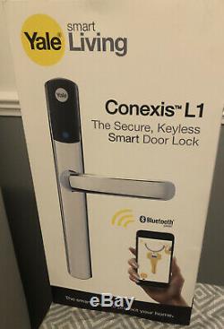 Yale SDL1000CH Conexis L1 Chrome Security Handle Smart Door Lock Keyless