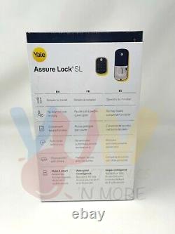 Yale Security Assure Lock Sl Satin Nickel Double-Cylinder Deadbolt with Lighted