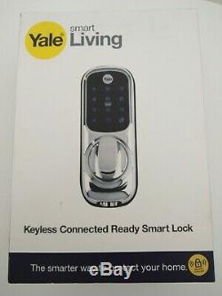 Yale Smart Living YD-01-CON-NOMOD-CH Keyless Connected Ready Smart Door Lock