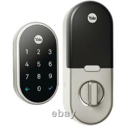 Yale Smart Lock With Google Nest Connect Plastic Alarmed Battery Residential