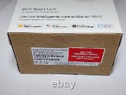 Août Asl-05 Wi-fi Smart Lock 4ème Génération Avec Smart Keypad Black Open Box