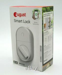 Août Smart Lock Sans Clé Accueil Entrée Avec Votre Téléphone Intelligent D'argent