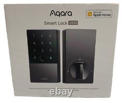 Aqara Smart Lock U100 Serrure Électronique à Empreinte Digitale sans Clé avec Écran Tactile et Clavier Bluetooth