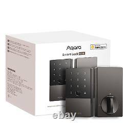 Aqara Smart Lock U100, Serrure de porte sans clé avec empreinte digitale et clé Apple Home