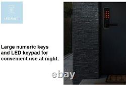 Auto-installation Samsung Shp-h20 Digital Mortise Door Lock Smart Door+manuel Anglais
