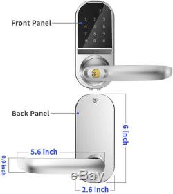 Bluetooth Smart Verrouillage De Porte Sans Clé Contrôle App Entrée Sans Clé Pour Porte Avant