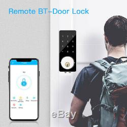 Bt-smart De Verrouillage De Porte De Sécurité Sans Clé Mot De Passe App Electronic Code Anti-vol-clés