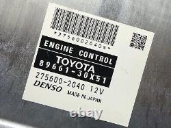 Calculateur moteur 2013-2015 LEXUS GS350 avec clé et interrupteur de démarrage OEM