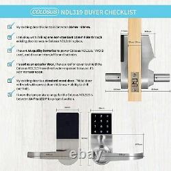 Colosse Ndl319 Keyless Electronic Trusted Digital Smart Door Lock, Clavier