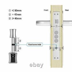 Cylindre De Verrouillage De Porte Elinksmart Smart Security Keyless Lockset Locking Cylinder