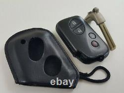 D'origine Lexus Rx 10-15 Oem Remote Fob Smart Key Moins Entrée Blank Uncut Insert