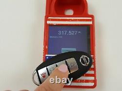 D'origine Nissan Leaf 13-17 Oem Smart Key Réduire La Télécommande D'entrée Uncut Insert Plug-in