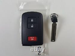 D'origine Toyota 12-21 Oem Smart Key Moins D'entrée À Distance Fob Suv Blank Uncut Insert