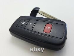 Déverrouillage Original Toyota Prius 16-20 Oem Smart Key Moins Entrée Découpe À Distance