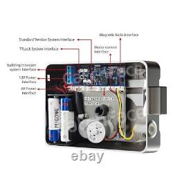 Digital Door Lock Tuya Smart Home - Serrure électronique intelligente à empreinte digitale sans clé Rem.