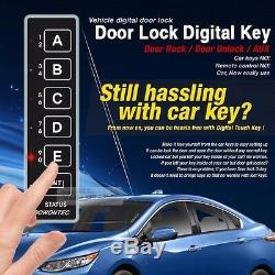 Door Touch Digital Smart Key Lock Déverrouiller Le Kit De Relais Aux Keyless Pour Peugeot
