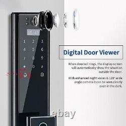 Empreinte Digitale Combinée Smart Door Lock Avec Caméra Hd Empreinte Digitale Combinat