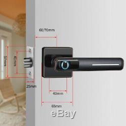 En Acier Inoxydable D'empreintes Digitales Smart Lock Biometric Porte-touch Sans Clé À Chaud Sécurité