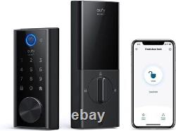 Eufy Security S230 Smart Lock Touch & Wi-Fi, Fingerprint Scanner, Keyless Entry translates to:
Eufy Security S230 Serrure intelligente avec tactile et Wi-Fi, scanner d'empreintes digitales, entrée sans clé.