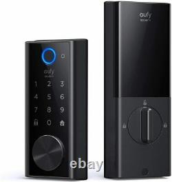Eufy Security Smart Lock Fingerprint Touch Scanner Keyless Black T8510111 Nouveau