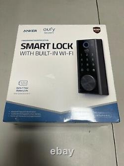 Eufy Smart Lock Touch & Wi-fi, Détecteur D'empreintes Digitales Verrouillage De Porte Sans Clé Nouveau