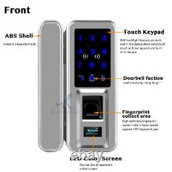 Fingerprint Lock Touchscreen Keyless Smart Lock Avec Clavier Et Écran LCD Nouveau