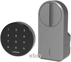 Gimdow Smart Lock, Verrouillage Sans Clef De Verrouillage De Porte Avec Aes 128 Bits Encryptés, Extra