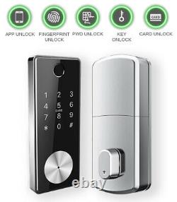 Goodlock Smart Door Lock Electronic Keyless Entry Deadbolt 5 Façons D’ouvrir