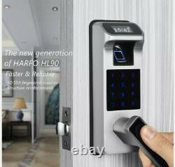 Harfo F01 Empreinte Digitale Et Écran Tactile Serrure De Porte Sans Clé Smart Lever