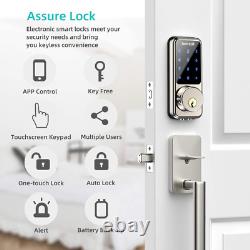 Hornbill Smart Door Lock, Krapill Smart Deadbolt Keyless Entrée À Domicile Contrôle De L'app