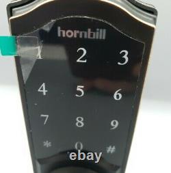 Hornbill Smart Lock Keyless Entry Deadbolt Digital Auto Lock Testé