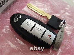 Infiniti Ex D'origine Qx Fx 08-17 Smart Key Moins Entrée Remote Uncut Insert Blank