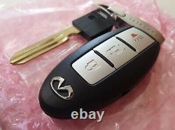 Infiniti Ex D'origine Qx Fx 08-17 Smart Key Moins Entrée Remote Uncut Insert Blank