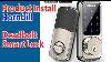 Installer U0026 Review Hornbill Smart Door Dead Bolt Lock Electronic Deadbolt Wifi