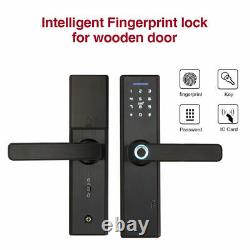 Intelligent Fingerprint Smart Door Lock Biometric Deadbolt Keyless For Securtiy
