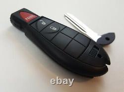 Jeep Original Déverrouillé Grand Cherokee 11-13 Oem Smart Key Moins La Télécommande D'entrée