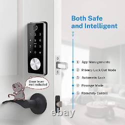Keyless Entry Door Lock Smart Touchscreen Keypad Electronic Deadbolt Empreinte Digitale