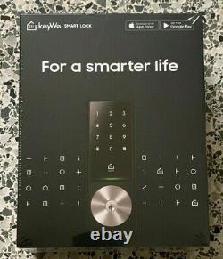 Keywe Smart Home Security Serrure De Porte D’entrée Sans Clé Avec Clavier, Bluetooth, Alexa