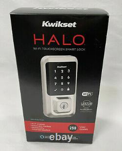 Kwikset 99390-001 Halo Wi-fi Smart Lock Keyless Entry Écran Tactile Électronique