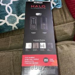 Kwikset 99390-004 Halo Wi-fi Smart Lock Keyless Entrée Écran Tactile Électronique