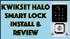 Kwikset Halo Touchscreen Wi Fi Smart Lock Installer La Démo U0026 Review