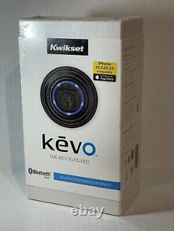 Kwikset Kevo 99250-003 Verrouillage De Porte Intelligent Bluetooth Tactile À Ouvert Nouvelle Boîte Scellée