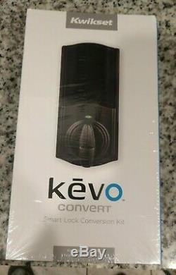 Kwikset Kevo Intelligent Sans Clé De Verrouillage De Porte Conversion Kit Bluetooth Bronze Alexa