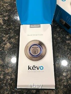 Kwikset Kevo Smart Lock Avec Touche Bluetooth Sans Clé 99250-202