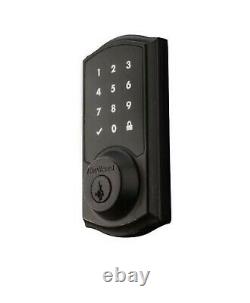 Kwikset Smartcode 916 Smart Touchscreen Deadbolt Door Lock, Bronze Vénitien